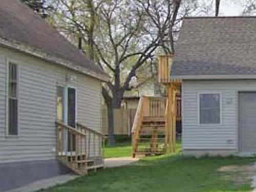 Construction of deck built in Ramyond, IA