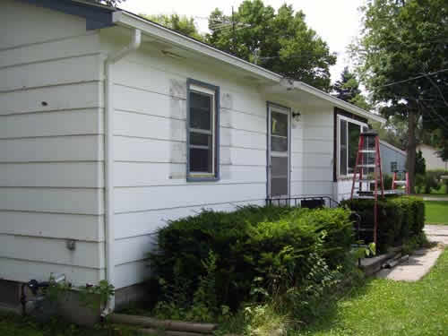 House Siding Repair Job - Waterloo, IA