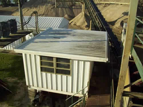 BMC Basic Materials Corporation in Waterloo, Iowa had the steel roof replaced