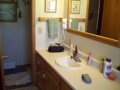 Bathroom project rebuilds and earns money at a home in Waterloo, IA. 