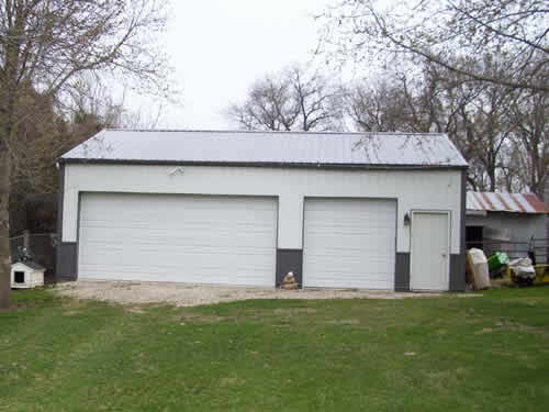 garage was built and constructed in Iowa.